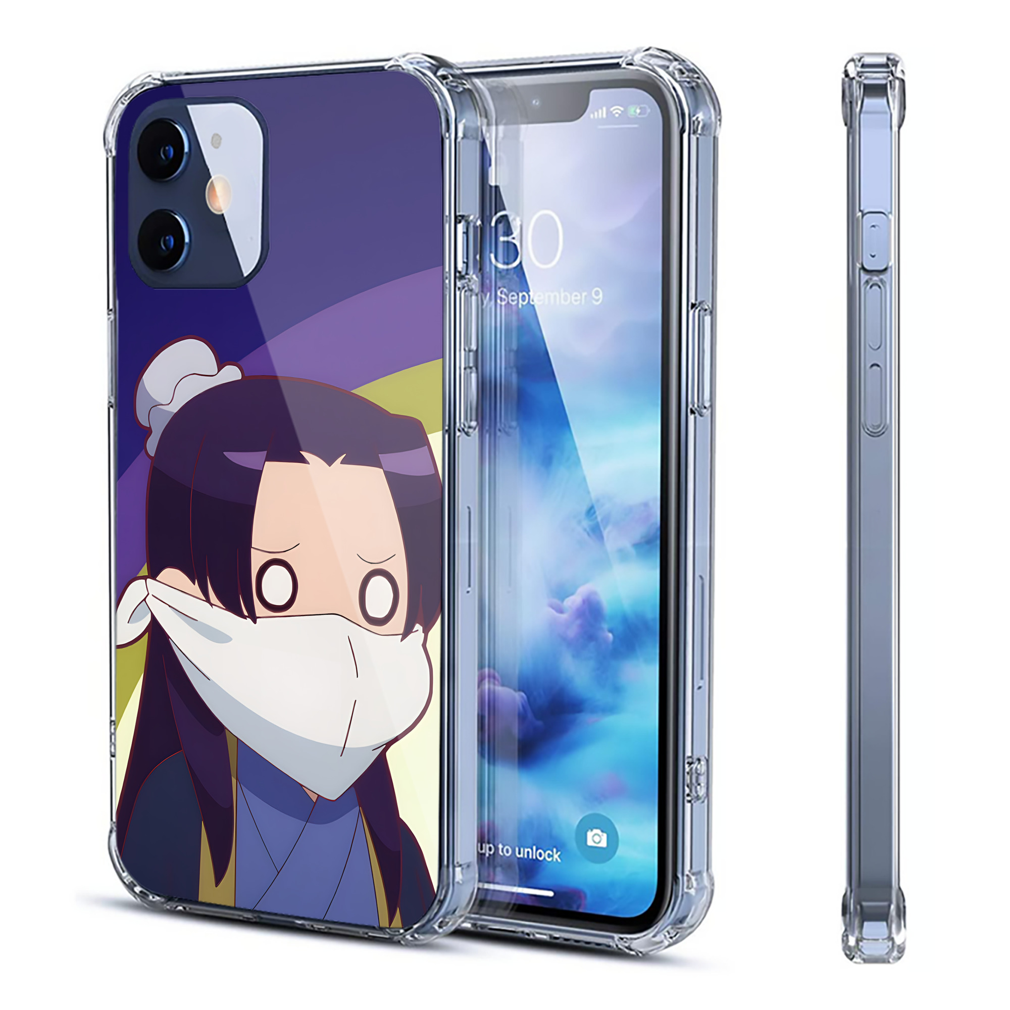 （画像用） 薬屋のひとりごと The Apothecary Diaries 【iPhone 12シリーズ対応】透明スマホケース（クリアソフトケース）